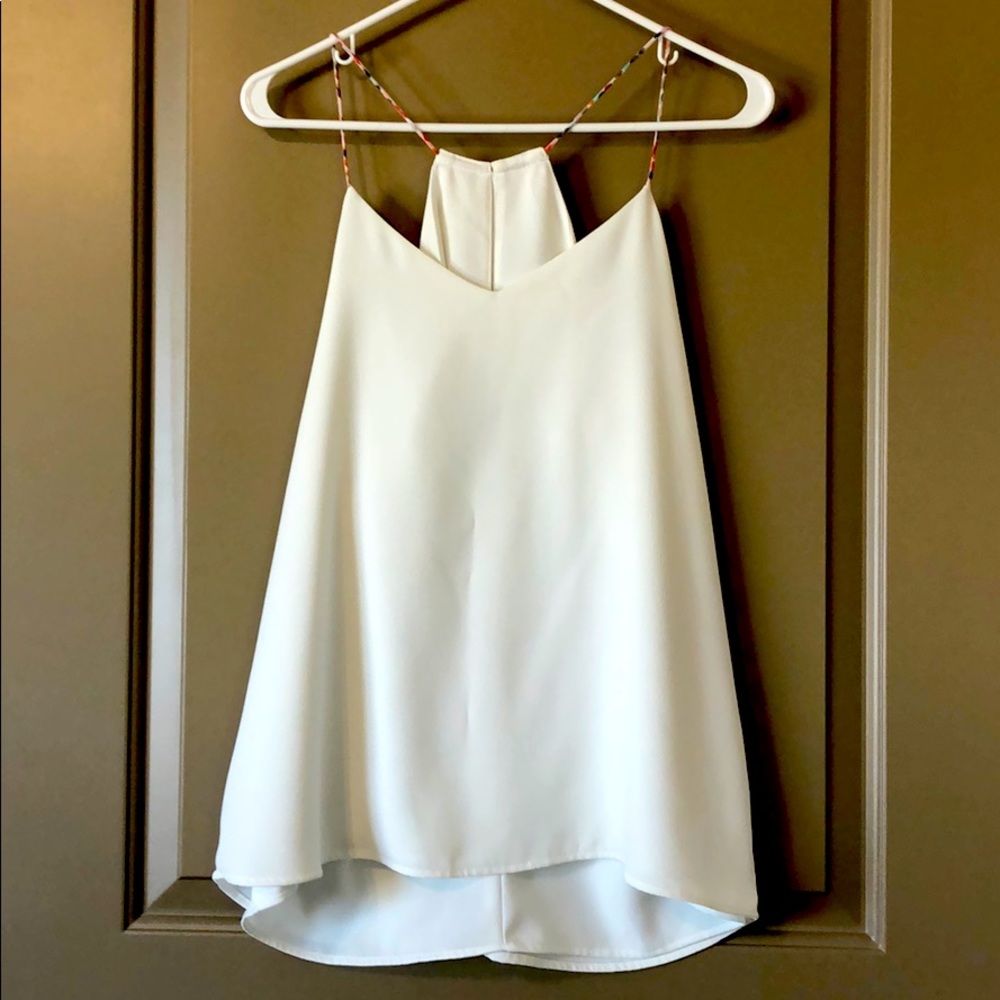 White tank top